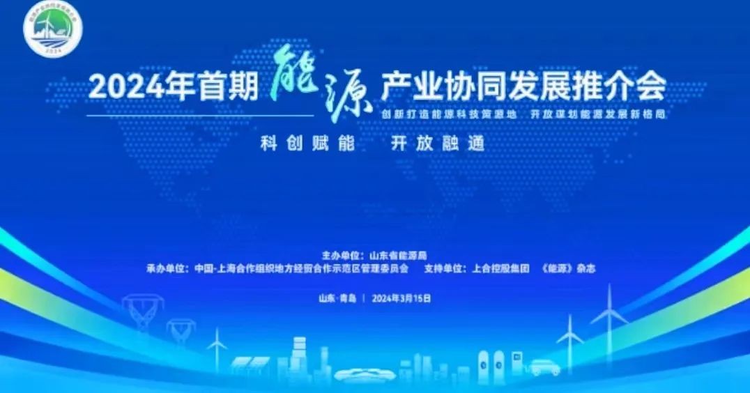 科创赋能 绿动齐鲁丨液流储能公司亮相2024年山东省首期能源产业协同发展推介会